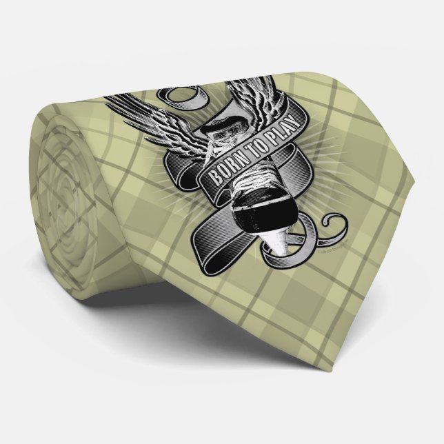 Born To Play II Tie (Rolled)