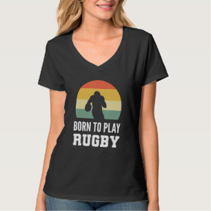 Born to Play Linemen or Football Fan T-Shirt