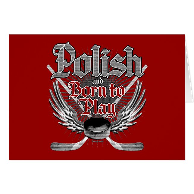 Born To Play (Polish) (Front Horizontal)