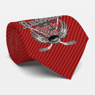Born To Play (Russian) Neck Tie