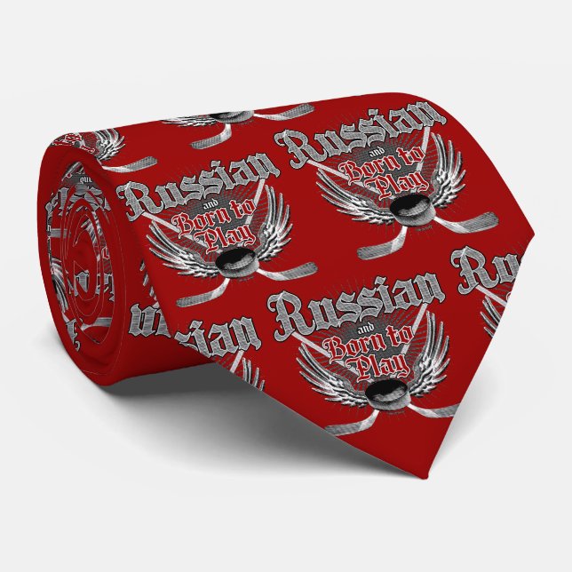 Born To Play (Russian) Tie (Rolled)