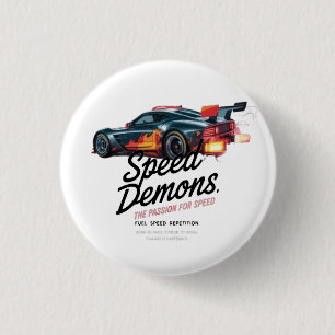 Born to Race, Forced to Work 3 Cm Round Badge