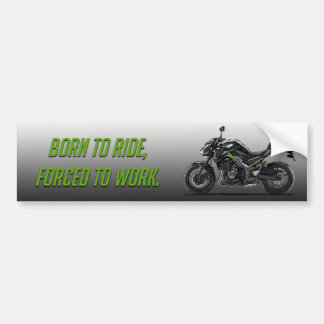 Born to Ride Bumper Sticker