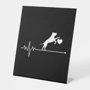 Born to Ride Chihuahua Motorcycle Art Print Pedestal Sign