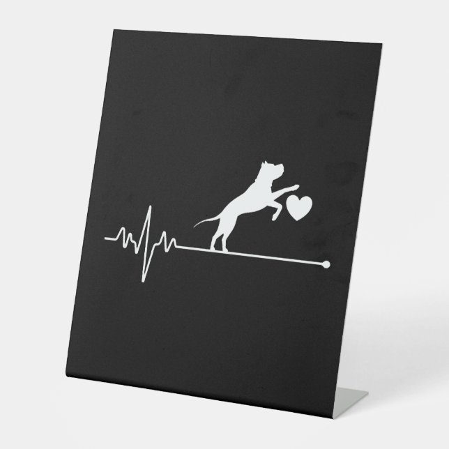 Born to Ride Chihuahua Motorcycle Art Print Pedestal Sign (Front)