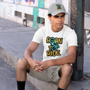 Born to Ride – Cool Bicycle Graphic for Cyclists T-Shirt