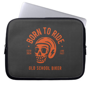 Born to Ride Laptop Sleeve
