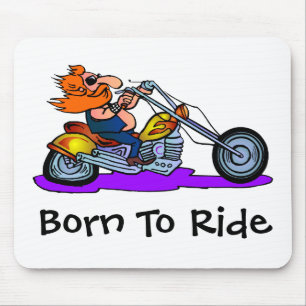 Born To Ride Mouse Mat