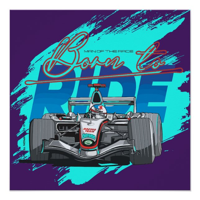 Born to ride poster (Front)