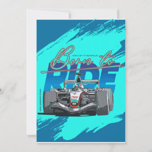 Born to ride thank you card