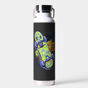 Born to ride water bottle