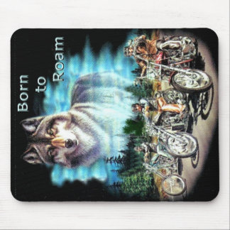Born to Roam Mouse Mat