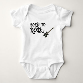 Born To Rock Baby Bodysuit