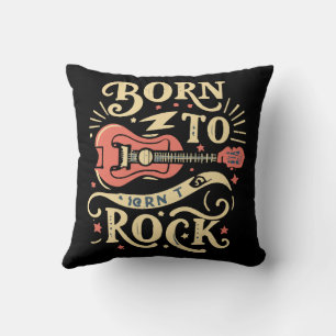 Born to Rock Electric Guitar Cushion