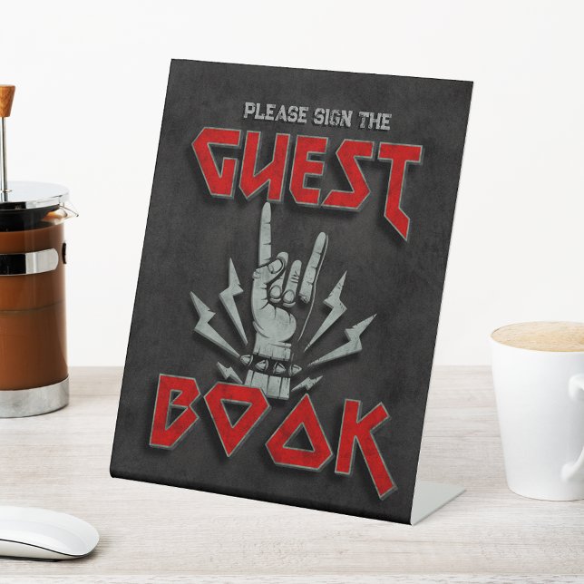 Born to Rock - Guest Book Sign (Creator Uploaded)