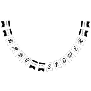 Born to Rock! Rock'n'Roll Concert Baby Shower Bunting