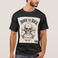 Born to Rock Skull – Vintage Rock & Roll Album Sty