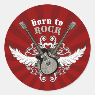 Born To Rock stickers