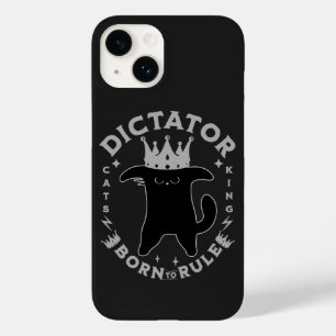Born To Rule   Funny Cat Design Case-Mate iPhone 14 Case