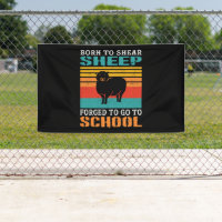 Born To Shear Sheep Forced To Go To School Gift