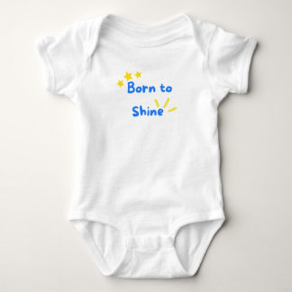 Born to Shine Baby Bodysuit
