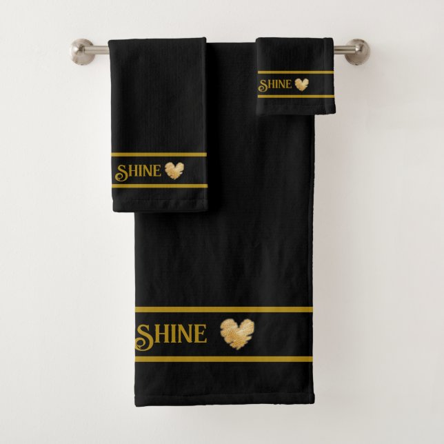 Born to Shine Towel Set (Insitu)