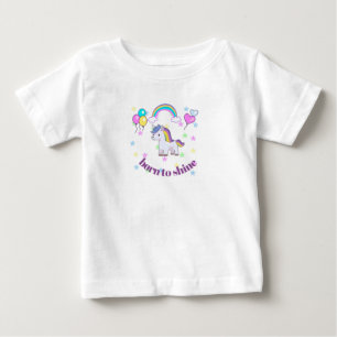 Born to Shine Unicorn Toddler Tee