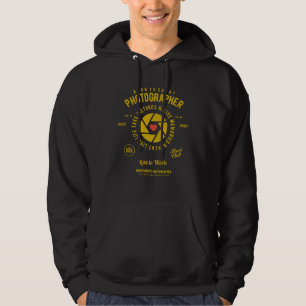 Born to Shoot Love to Work Independent Photographe Hoodie