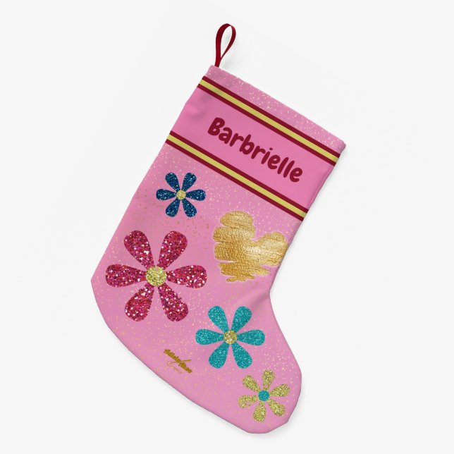 Born to Shop by Adiela Akoo - Christmas Stocking (Front (Hanging))