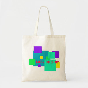 Born to Shop Tote Bag
