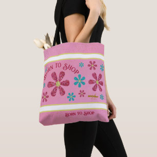 Born to Shop Tote by Poet Adiela Akoo Bag