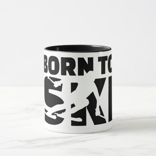 Born to SKI Mug (Center)