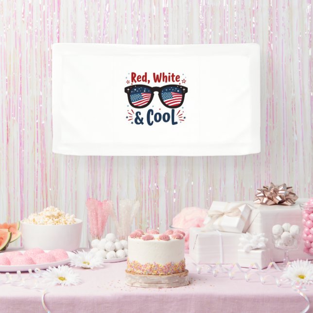 Born to Sparkle Patriotic Banner (Party)