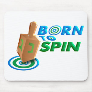 Born To Spin Mouse Mat