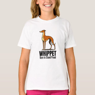 Born to Stand Proud – Whippet Elegance T-Shirt