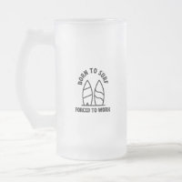 Born to surf forced to work