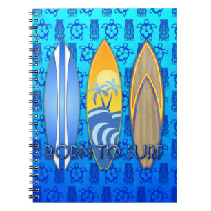 Born To Surf Notebook