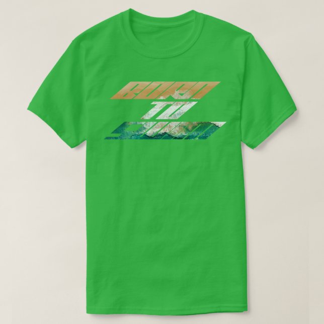 born to swim TShirt (Design Front)