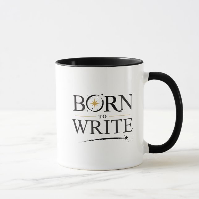 Born to Write - MUG (Right)
