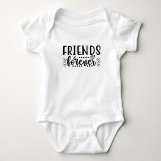 Born Together Friends Forever Set (2 of 2) Baby Bodysuit