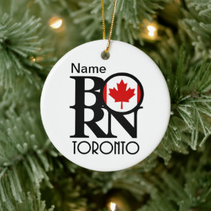 BORN Toronto Custom Ceramic Tree Decoration