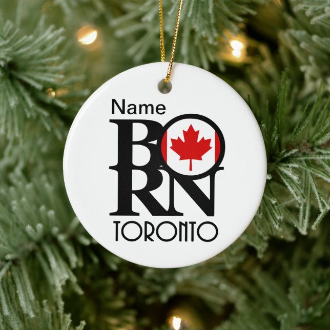 BORN Toronto Custom Ceramic Tree Decoration (Tree)