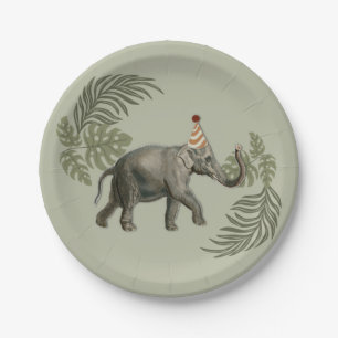 Born Two Be Wild Birthday Paper Plates