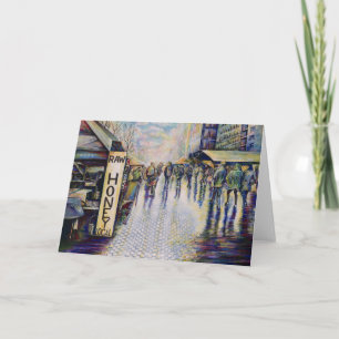 Born Under A Bad Sign Greeting Card