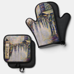 Born Under a Bad Sign Oven Mitt & Pot Holder Set