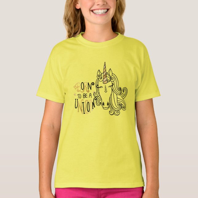 Born Unicorn T-Shirt (Front)
