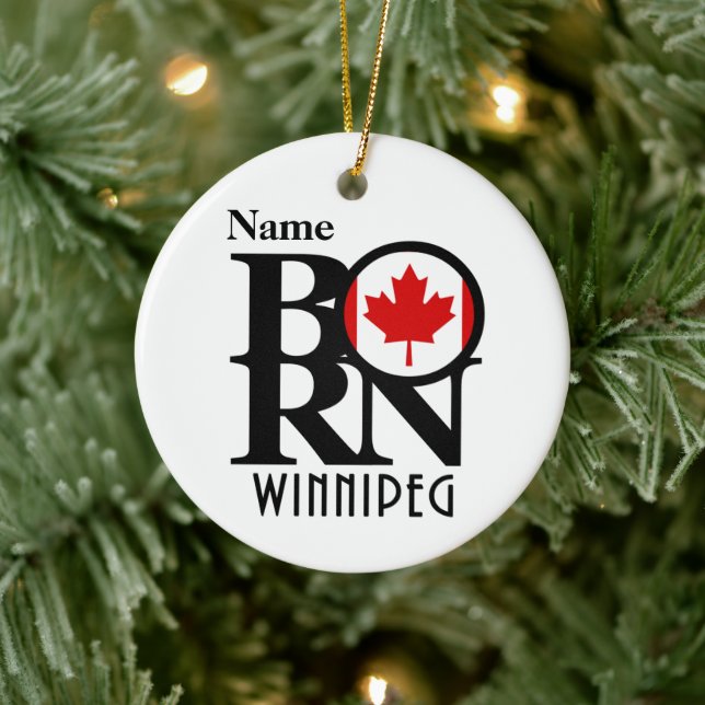 BORN Winnipeg Ceramic Tree Decoration (Tree)