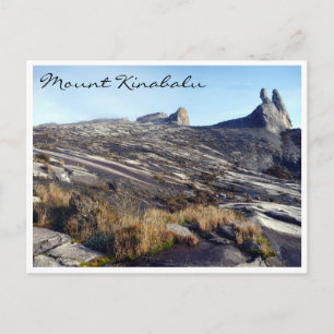 borneo mount kinabalu postcard