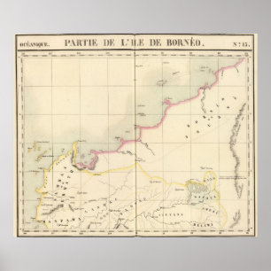 Borneo Oceania no 13 Poster