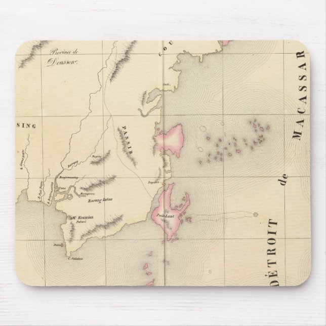 Borneo Oceania no 20 Mouse Mat (Front)